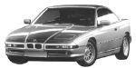 BMW E31 B1283 Fault Code